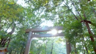 伊勢神宮の鳥居