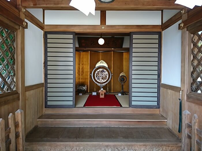 足利織姫神社の社務所
