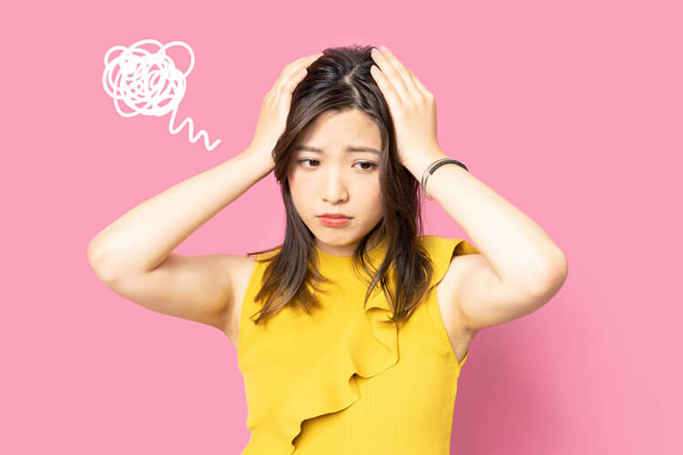 実らない恋を追いかけている女性